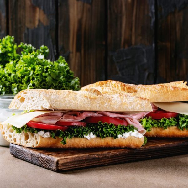 Homemade sandwich